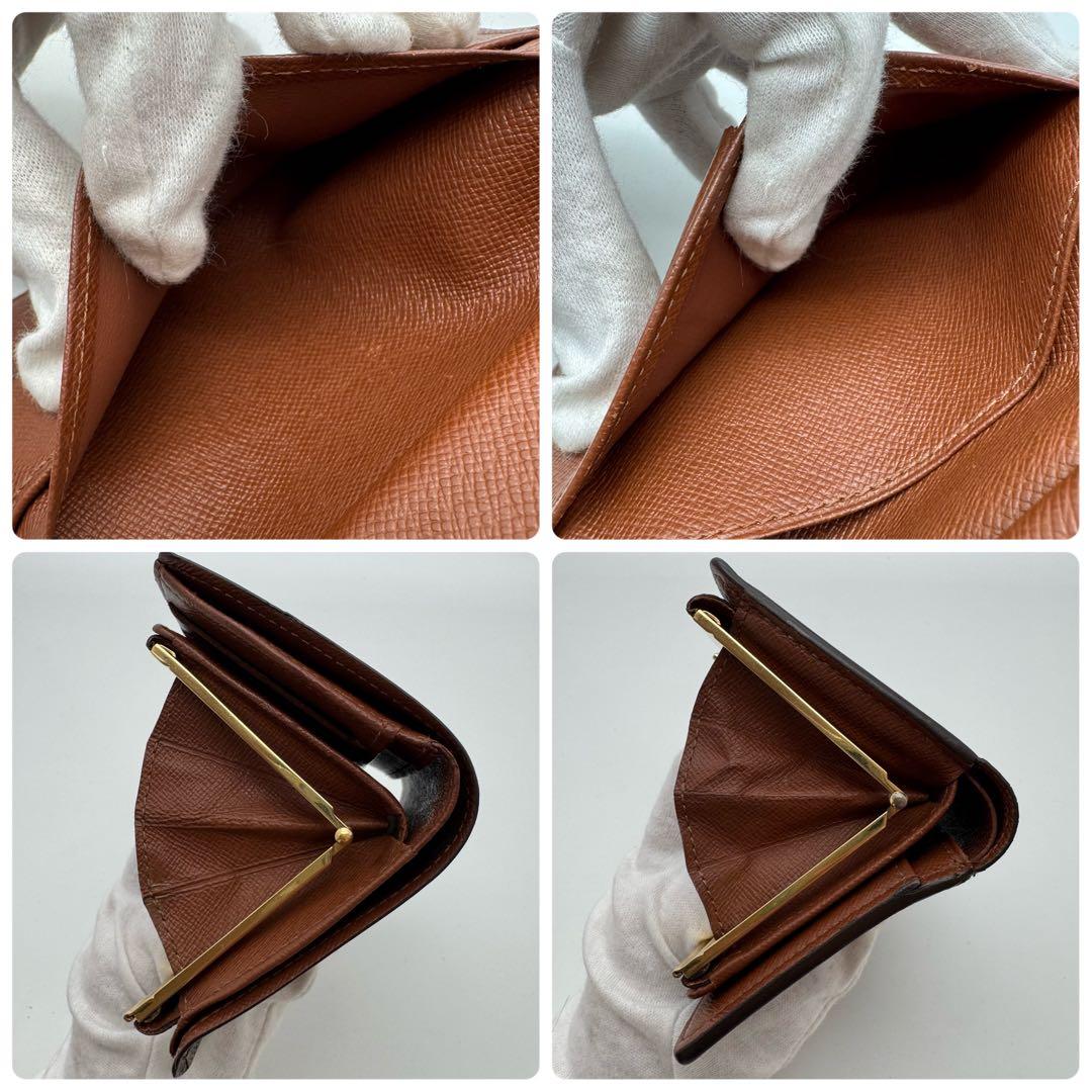 美品✨️ルイヴィトン　モノグラム　ヴィエノワ　コンパクト　二つ折り財布　折り財布