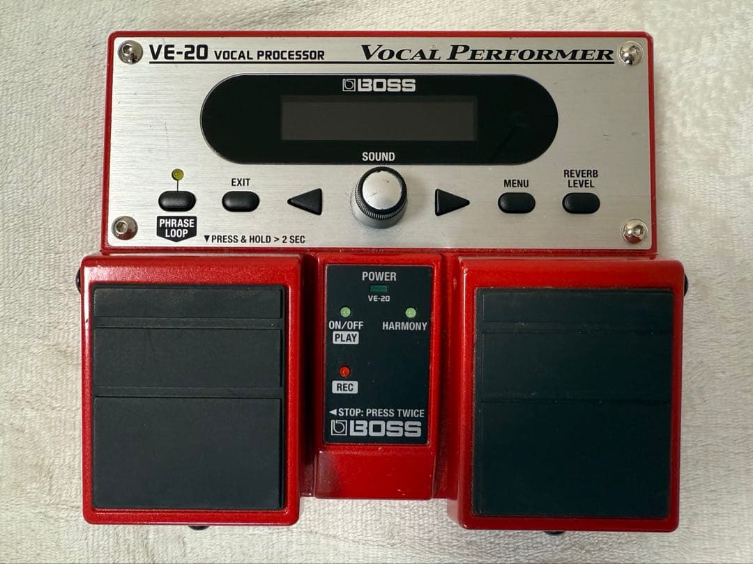 宅録使用のみ BOSS VE-20【ボーカル用エフェクター】