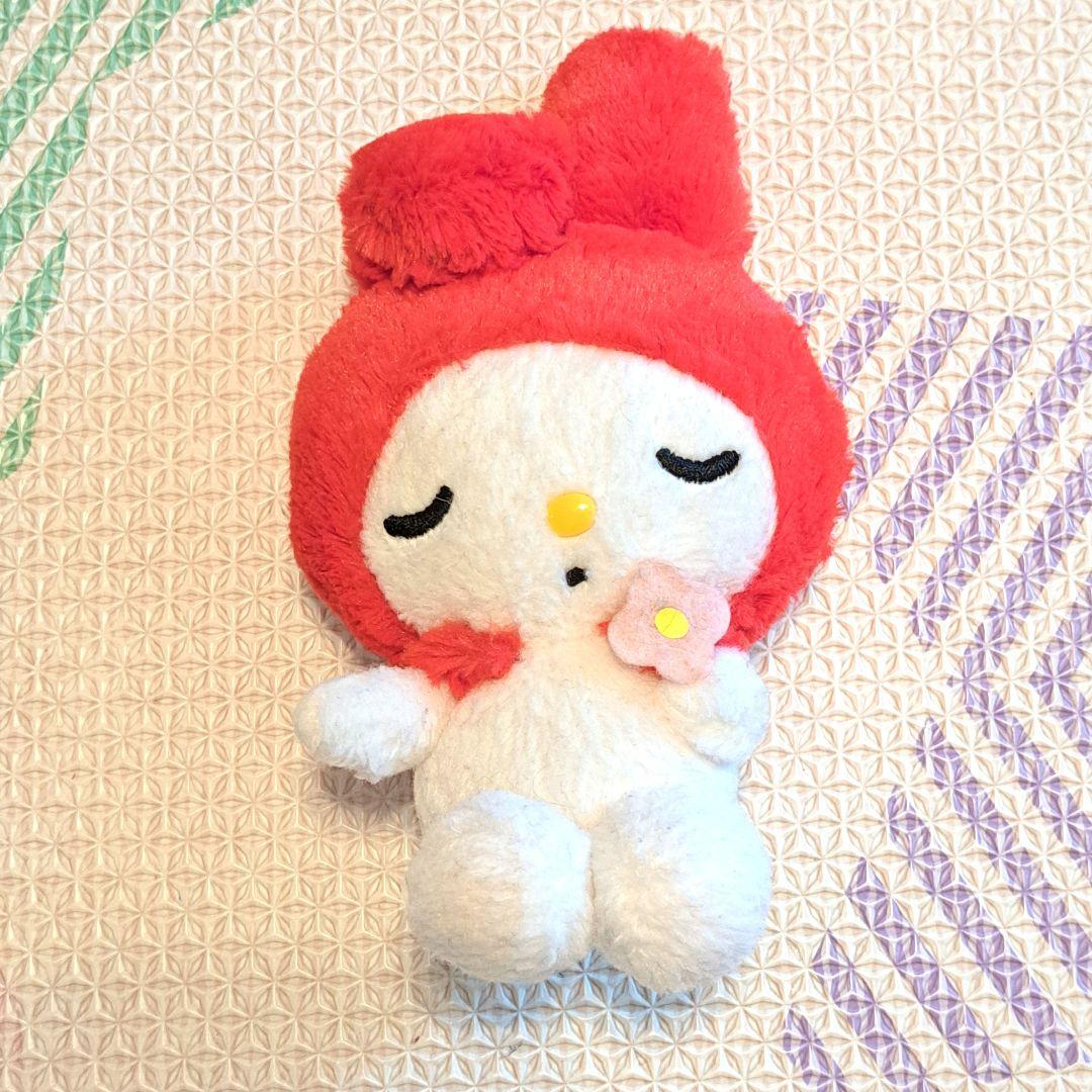 マイメロディ ねんね　ぬいぐるみ 寝顔　すやすや　花持ち サンリオ　レア