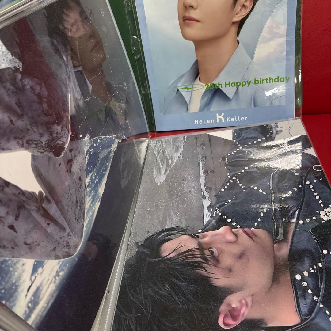 王一博カード　74枚　大サイズ　王一博ポスター