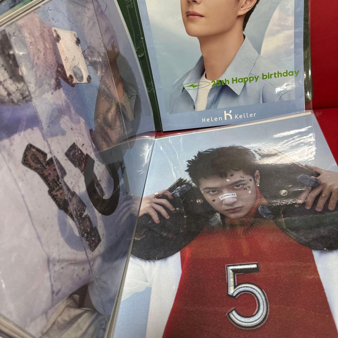 王一博カード　74枚　大サイズ　王一博ポスター