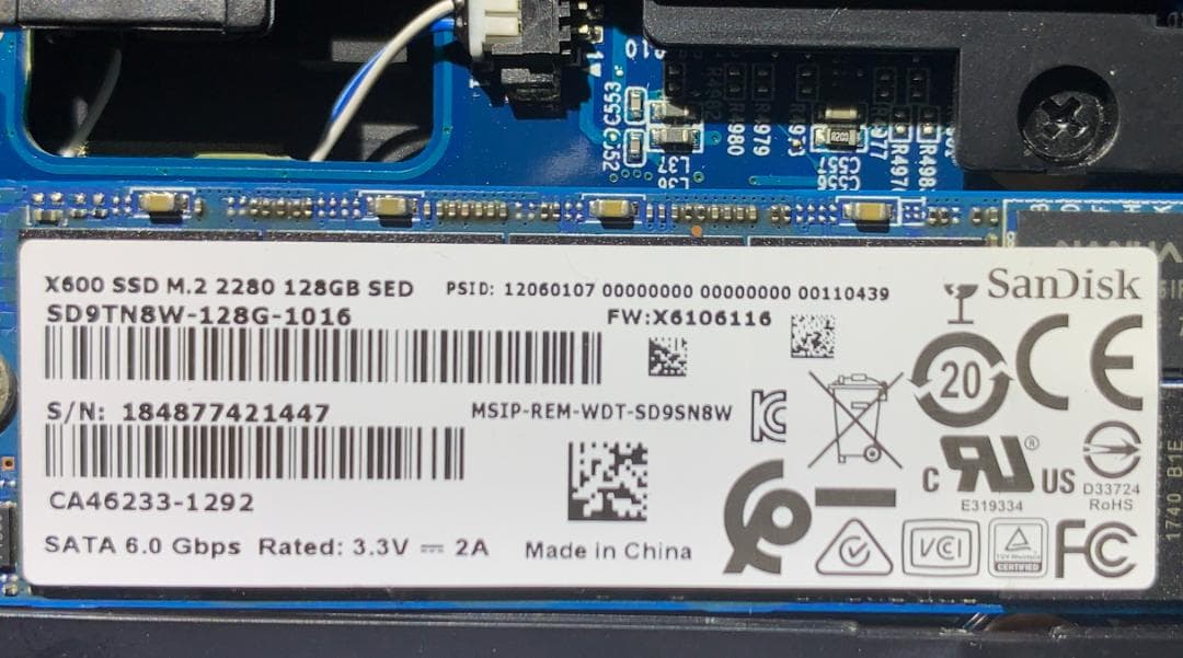 MousePro NB510Z – i7-8565U 第8世代 8GB,SSD