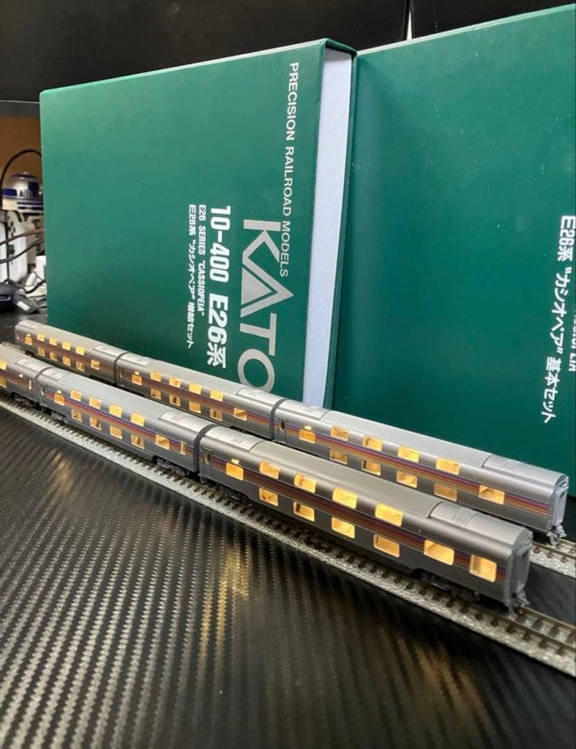 【最終値下げ】KATO E26系 カシオペア 12両 KATO純正室内灯付