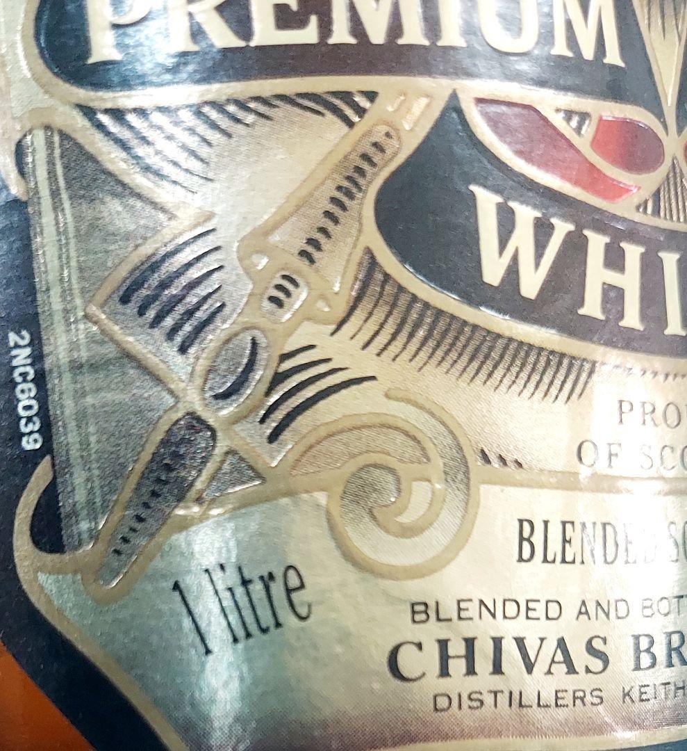 CHIVAS REGAL 12年 スコッチウイスキー　古酒1L　シーバスリーガル
