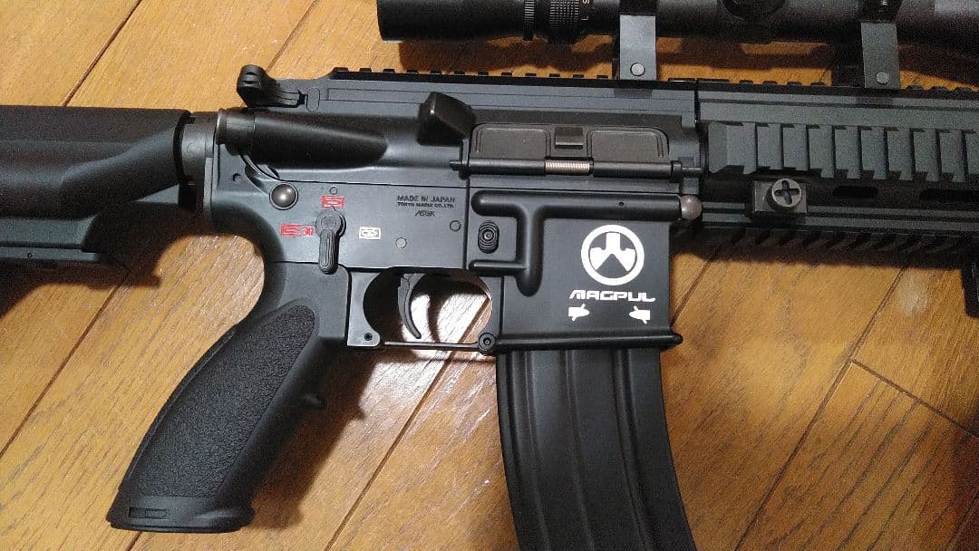 スバル 東京マルイ hk416D 次世代電動ガン スコープ、バッテリー付き