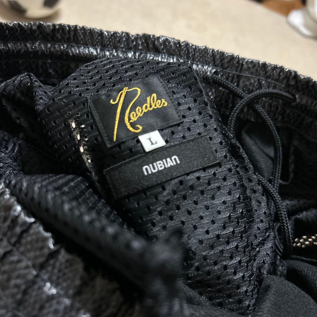 needles レザーパンツ