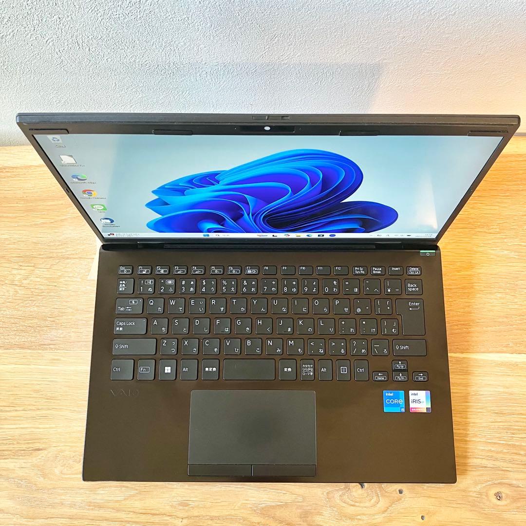 バッテリー良好/16G/VAIO/SSD/Windows11/黒/ノートパソコン