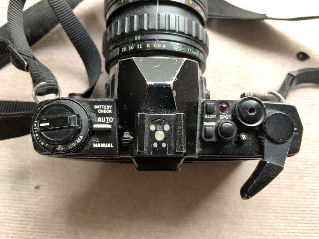 OLYMPUS OM-4 Ti 一眼レフカメラ　チタン