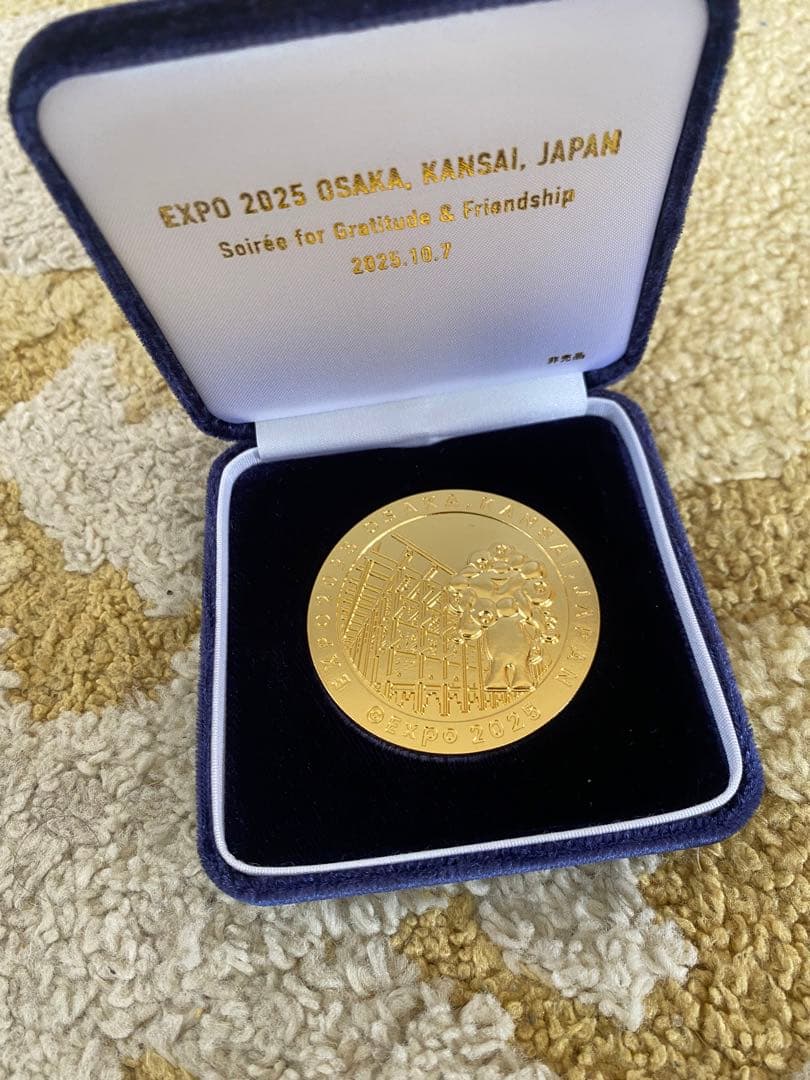 希少！EXPO 2025 OSAKA 記念メダル　非売品　ミャクミャク