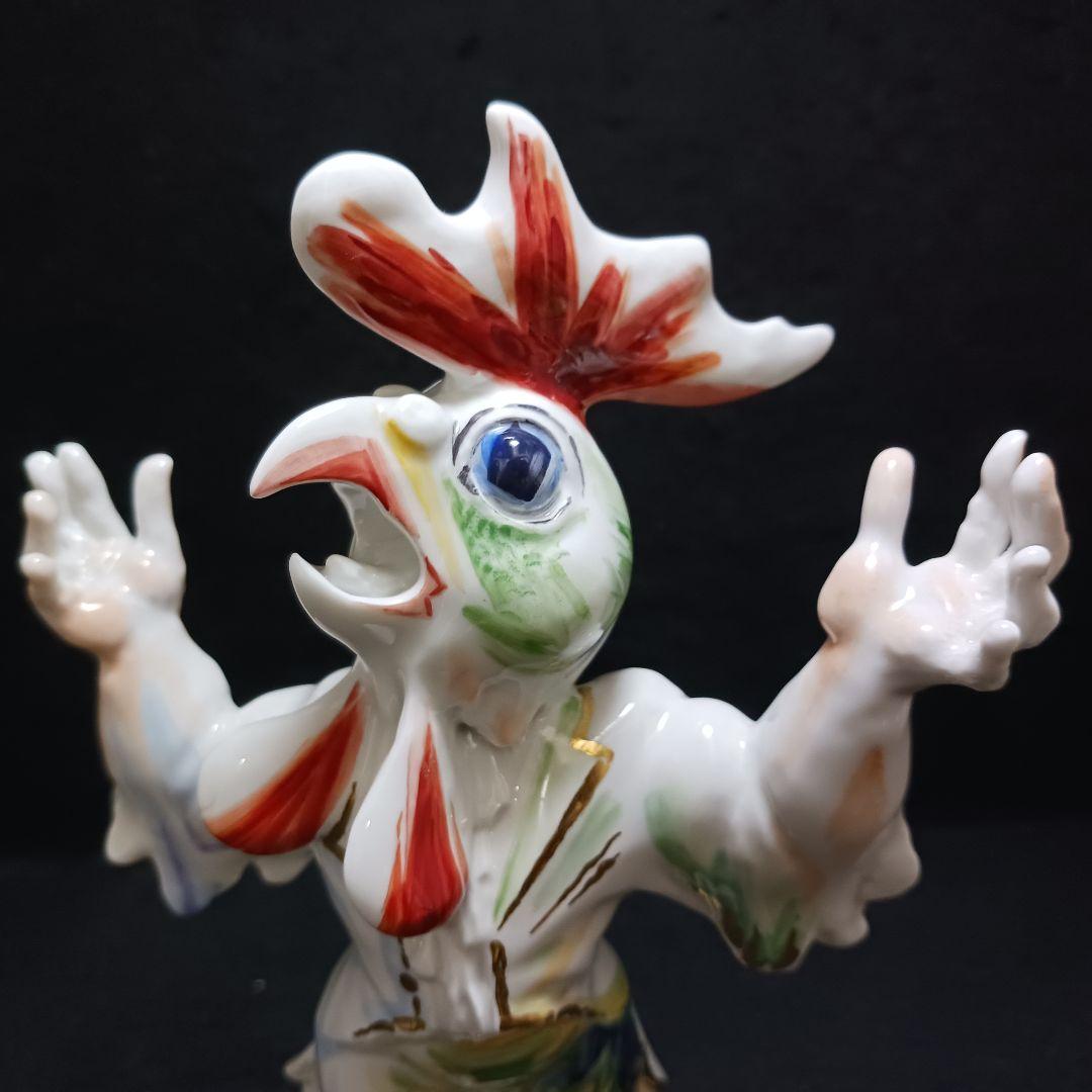 Y2830 マイセン ペーター・シュトラング作 音楽動物シリーズ 人形　ten