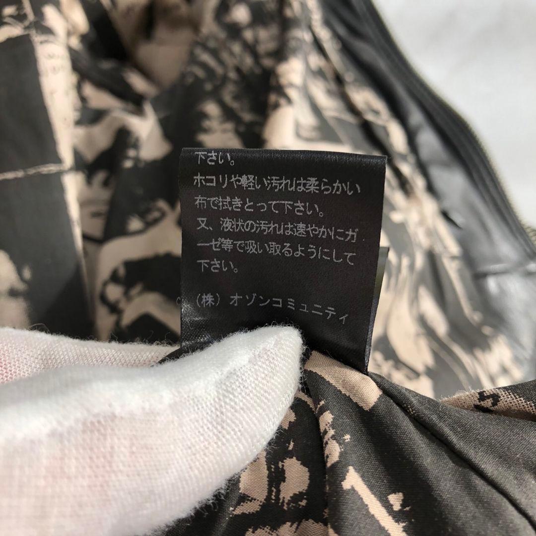 美品☆HYSTERIC GLAMOUR　ローリングストーンズ　ライダース　黒　革