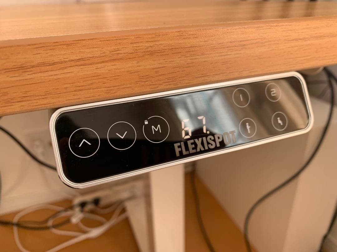 電動昇降デスクFLEXISPOT E7 天板付き