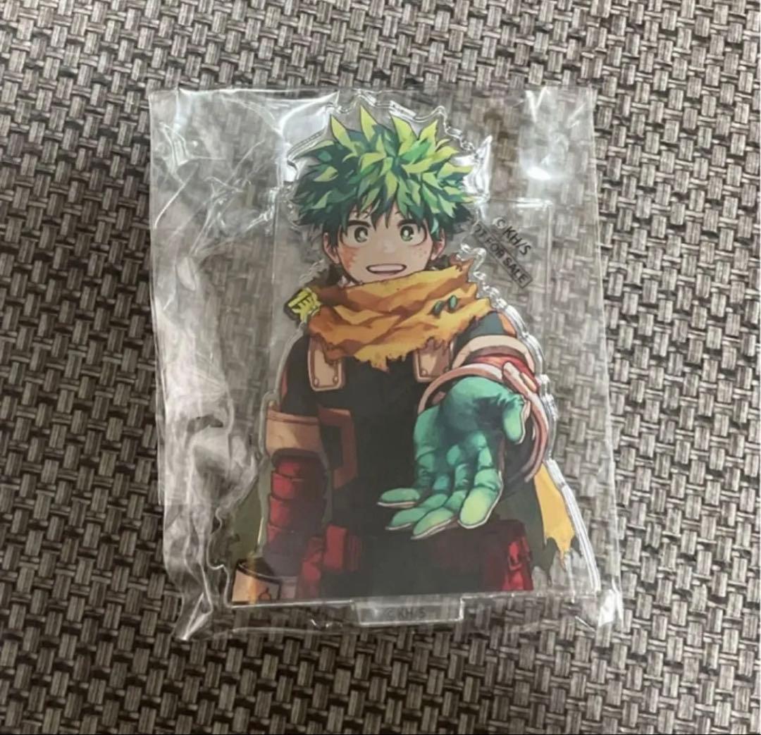 ゼブラック 僕のヒーローアカデミア アクスタ42巻 特典 緑谷出久 デク　残3