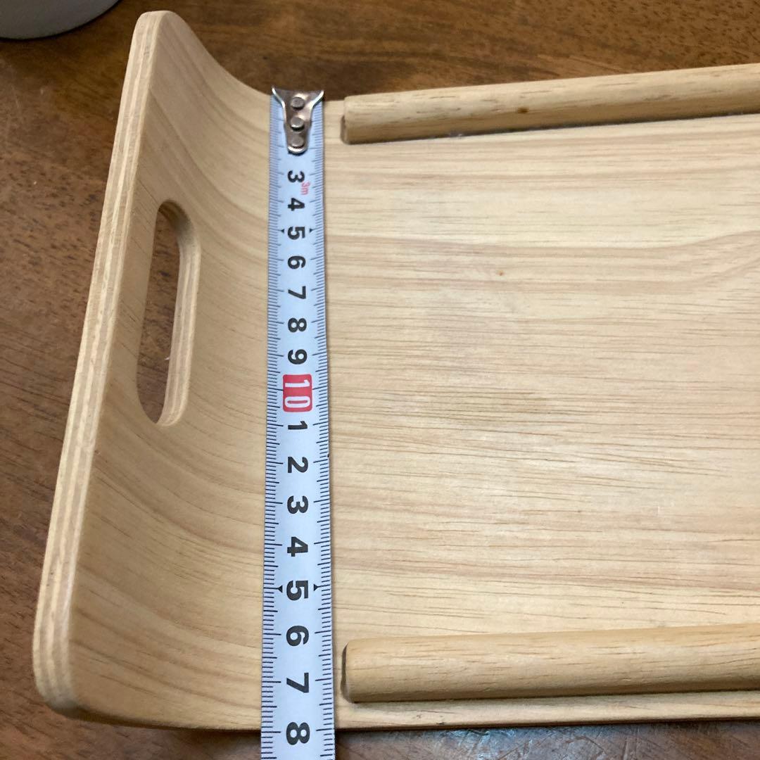 木製　トレー　物置き　plan toys