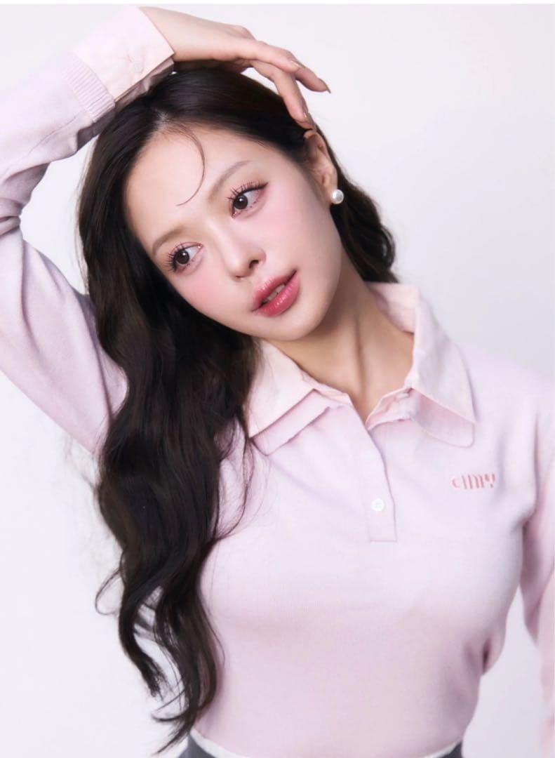 eimy istoire ダブルカラーデザインニット