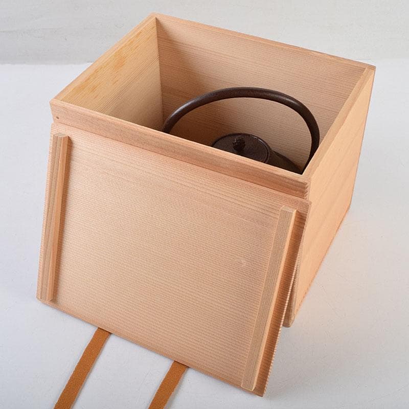 釜師　佐藤浄清作　富士形　山水文　銚子　青磁帰蓋付　共箱　V　R9536