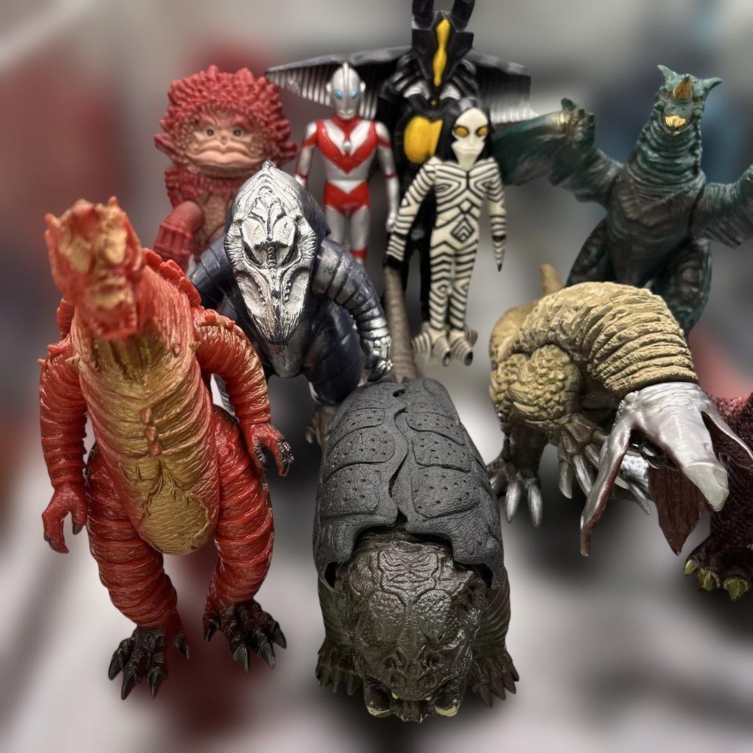 ウルトラマンパワード・シリーズ 怪獣・宇宙人フィギュア 11体セット