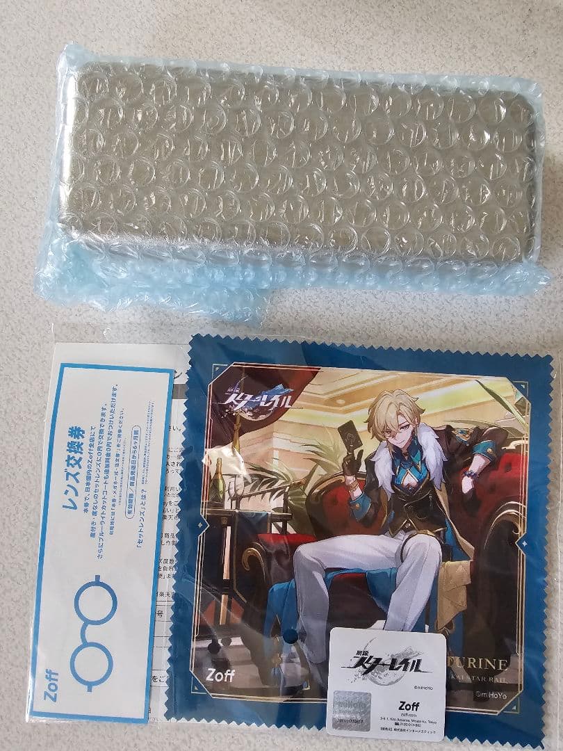 Zoff 崩壊スターレイルコラボメガネ カフカ、丹恒・飲月、黄泉、アベンチュリン