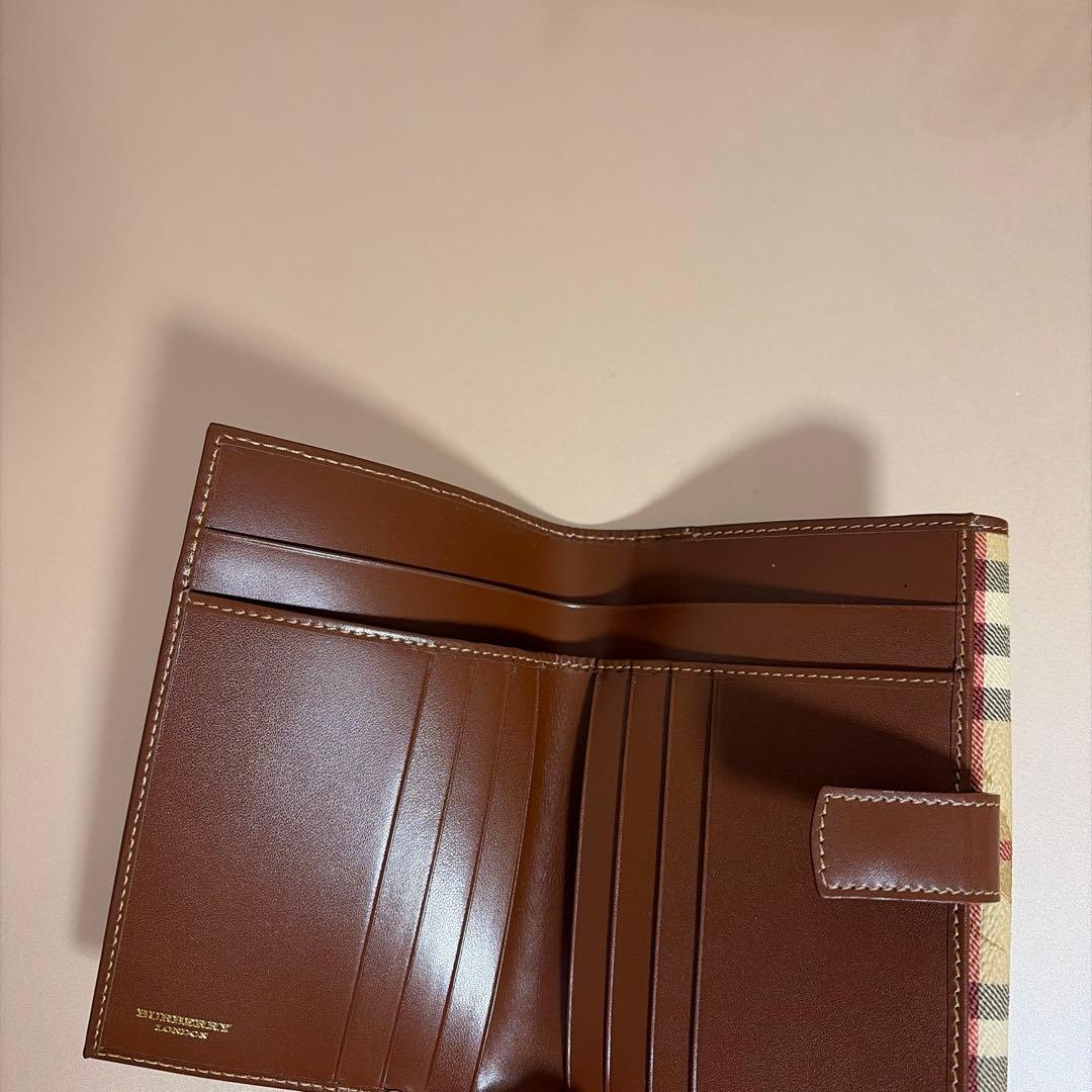 BURBERRY チェック柄 二つ折り財布