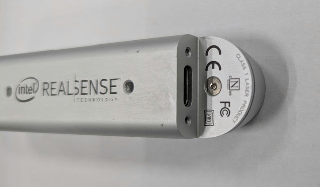 Intel RealSenseCameraD415 深度センサーカメラ 動作確認