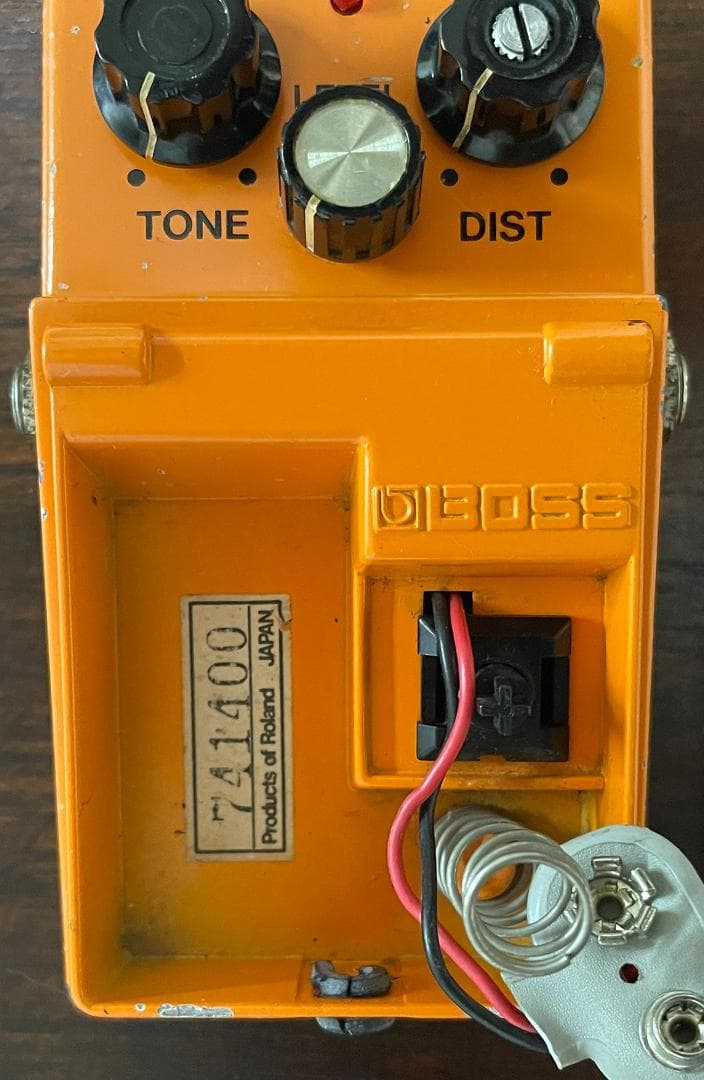 BOSS Distortion DS-1（1987年製／No.741400）
