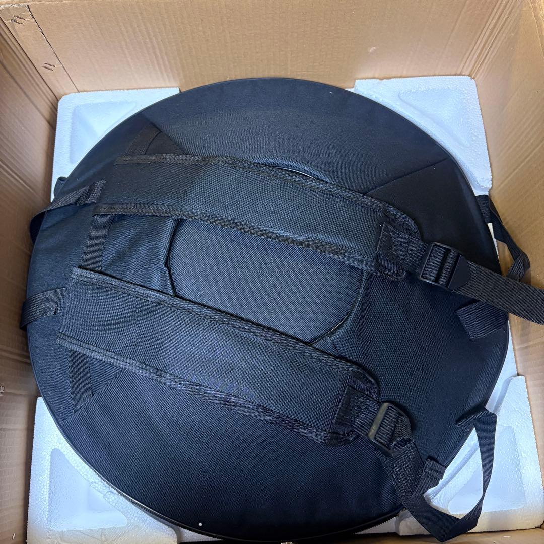 新品 ハンドパン 9音 Dマイナー スチール製 バッグ&スタンド付 55cm
