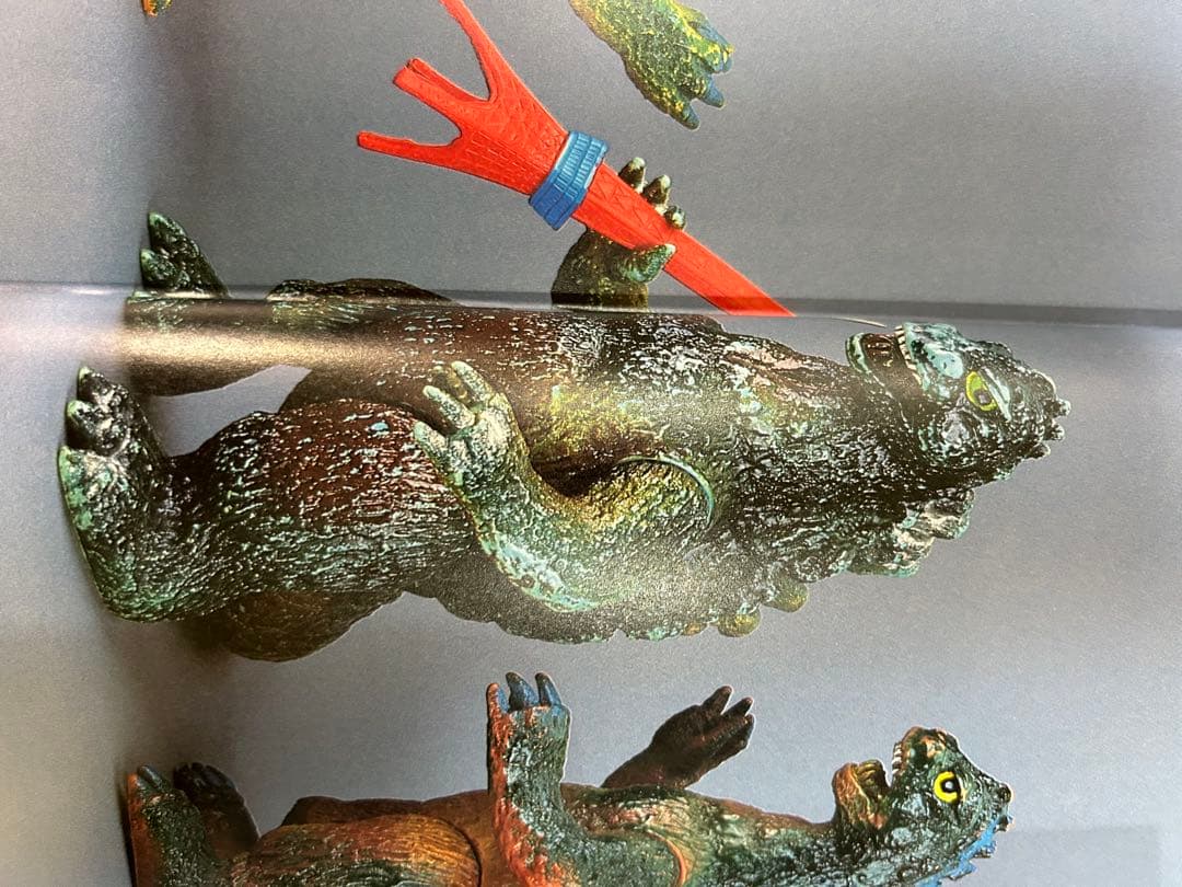 ゴジラ　ブルマァク　ジャイアントサイズ　東宝　成形色珍色？　東京タワーなし