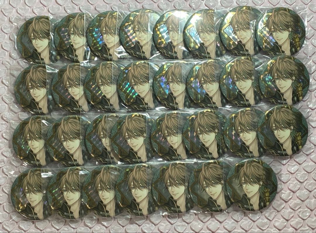 イケメンヴィラン ハリソン グレイ 缶バッジ AGF