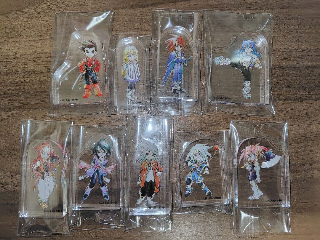 テイルズ30周年　テイルズオブシンフォニア　ミニアクリルブロック　コンプセット