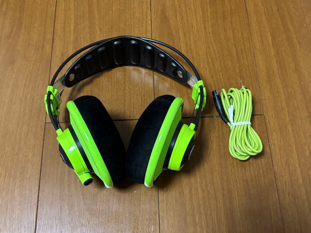 ★動作品★AKG Q701 グリーン オーストリア製 クインシー・ジョーンズ