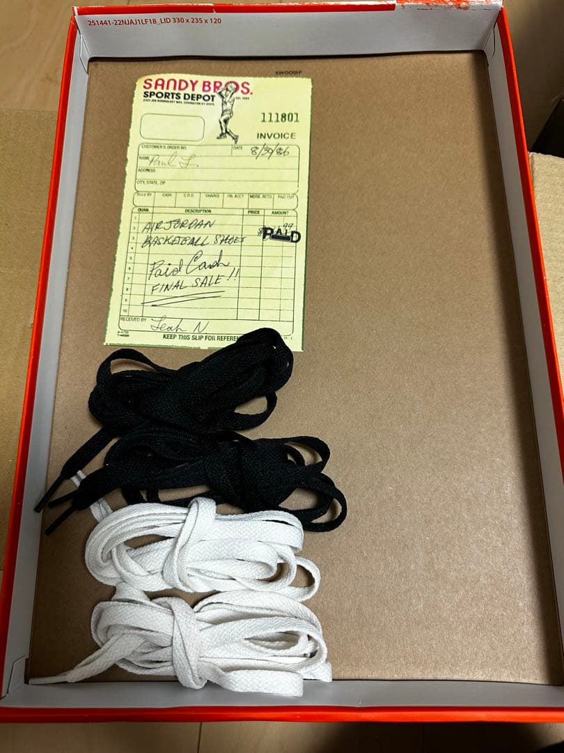 Nike Air Jordan 赤白 スニーカー 本体