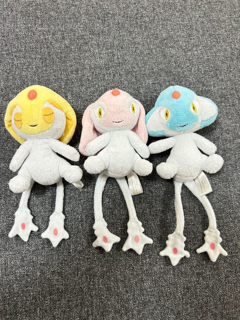 ポケモンセンター　ユクシー　アグノム　エムリット　キャンバスぬいぐるみ