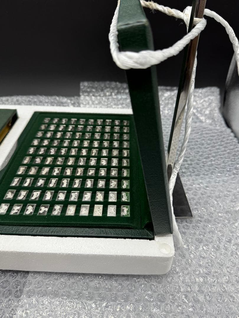 [超超超レア未使用] 偉大なる自動車100種 純銀製ミニチュアコレクション