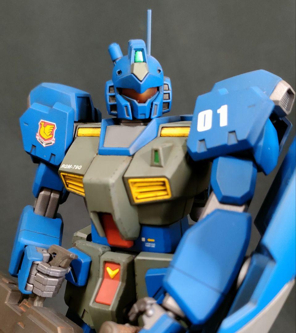 ガンプラ 塗装済完成品 MG 1/100 RGM-79Q ジムクゥエル