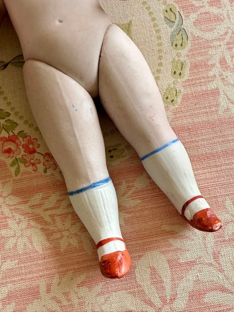 アンティーク　ミニョネット　ドール　オールビスク