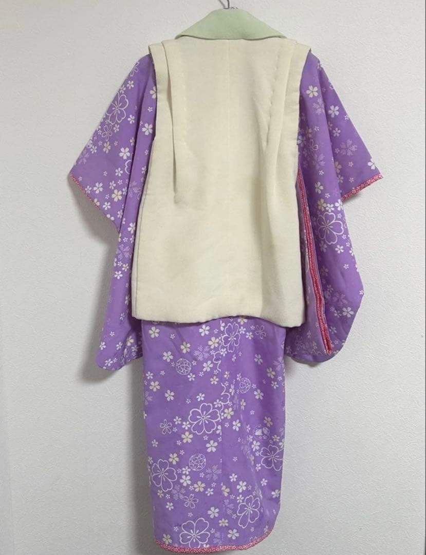 乙葉 七五三 3歳 着物 被布 刺繍 金糸