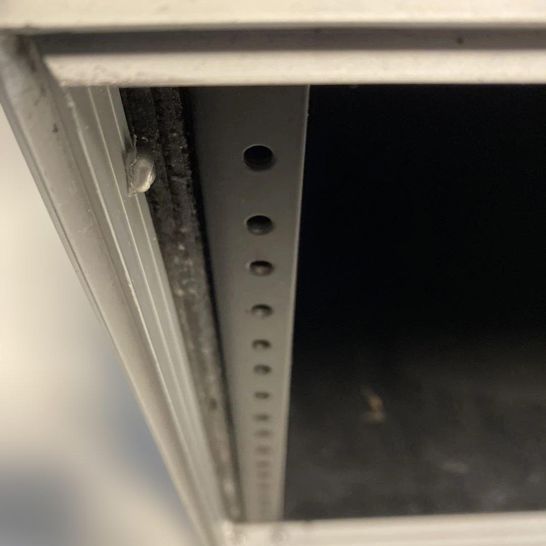 6U ラックケース ロング 奥行45cm 両側レール