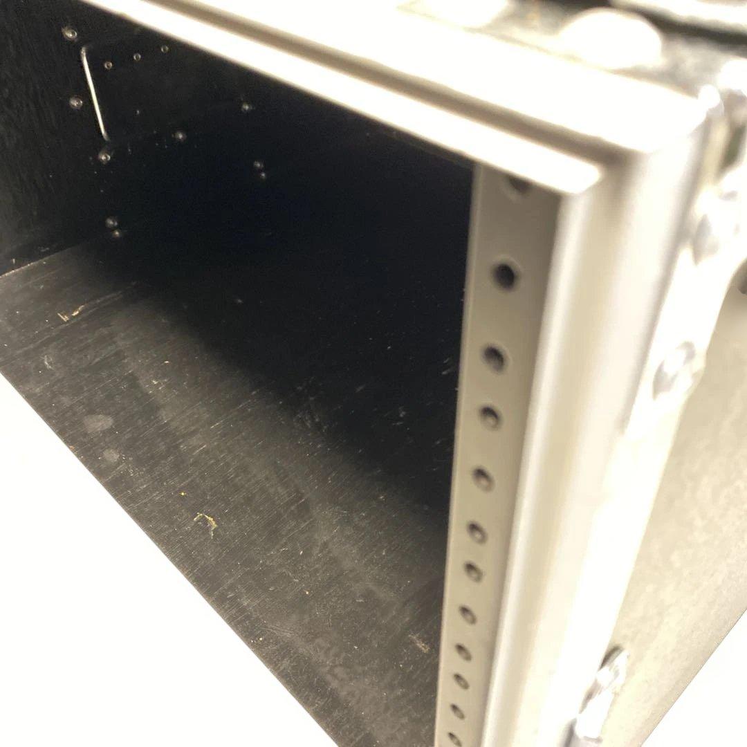 6U ラックケース ロング 奥行45cm 両側レール