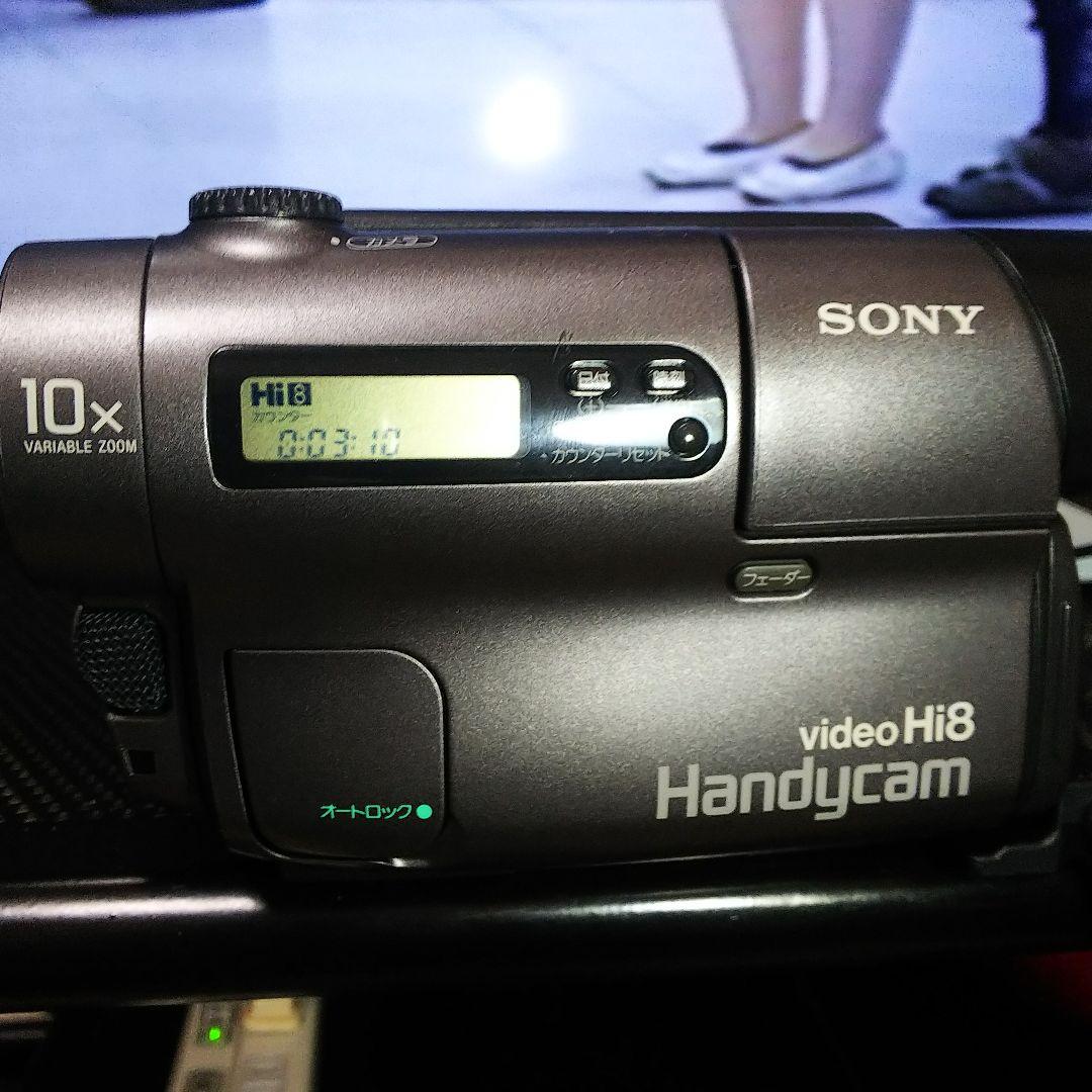 SONY video Hi8 Handycam ビデオカメラCCD-TR3
