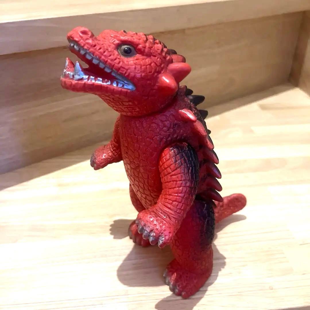 k*i様 希少 当時物 タカトク アンキロザウルス ソフビ 人形 パチ 怪獣 恐