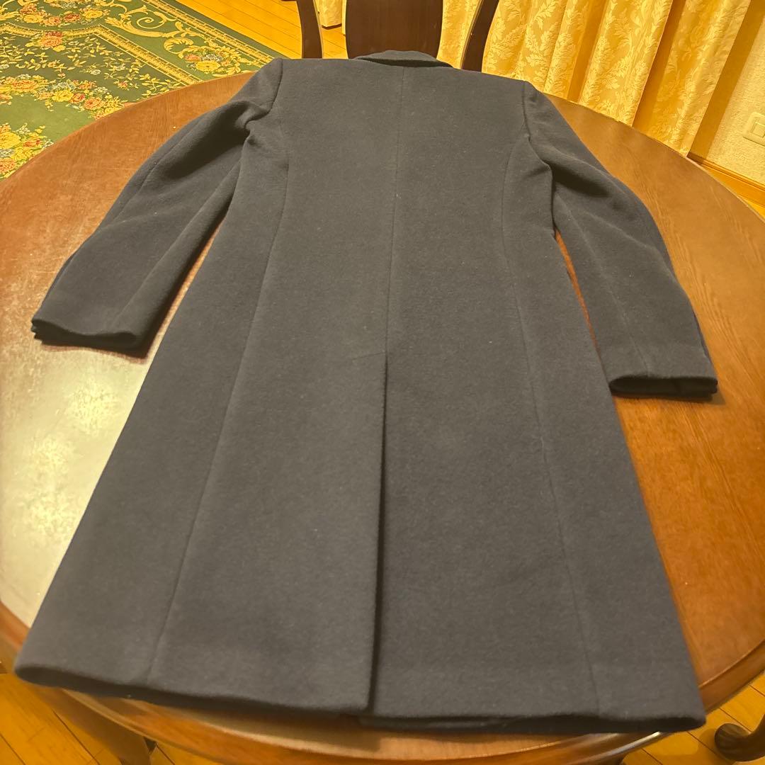 年末セール‼️美品 グッチ チェスターコート 38 ネイビー