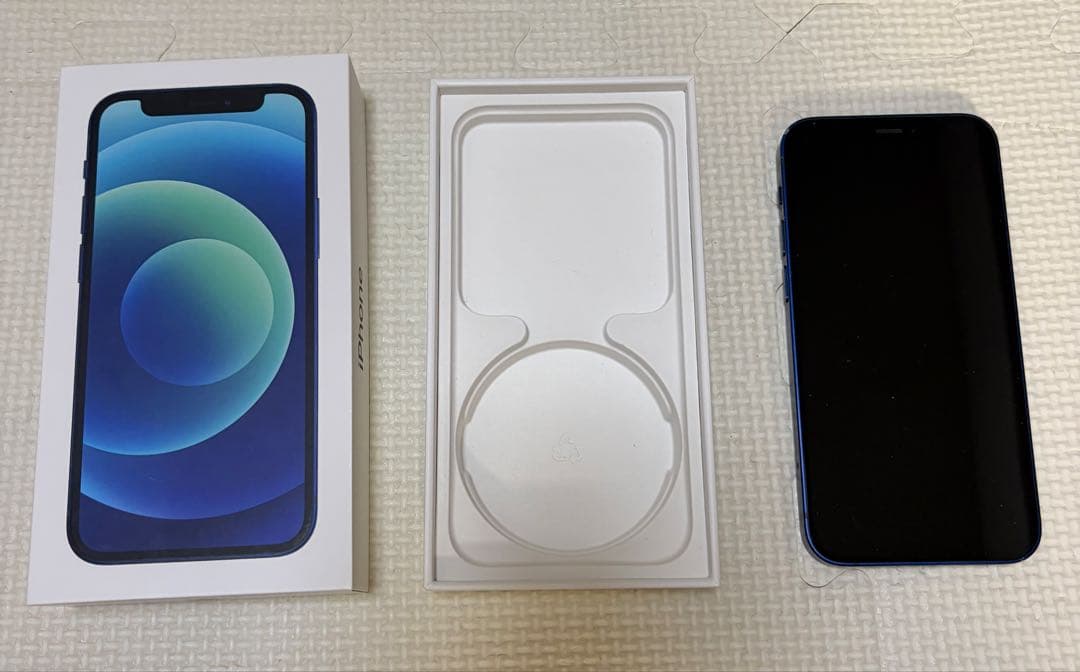 iPhone12 mini 128GB ブルー 箱あり 本体 サブ機向け