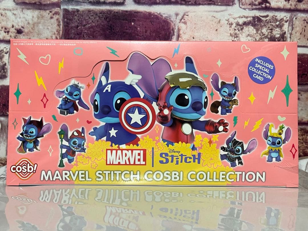 cosbi MARVEL×STITCH BOX 未開封 シュリンク付 公式正規品