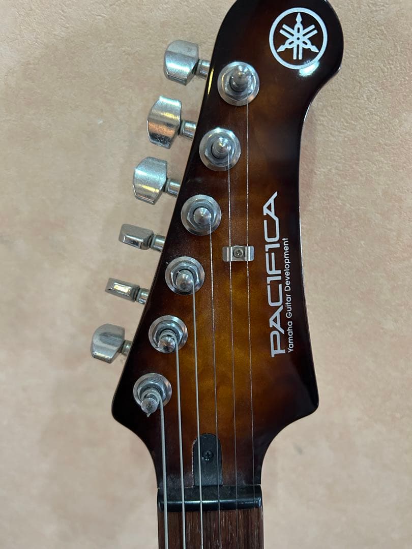 Yamaha PACIFICA エレキギター ブラウン ソフトケース付き