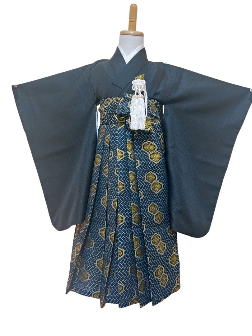 5歳フルセット♡七五三　男の子　一式　緑　鷹