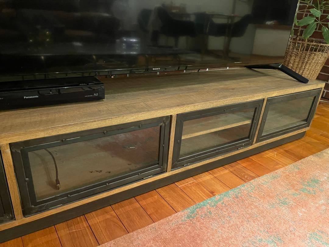 美品！ビンテージ・アンティークテレビ台65inch迄可能 アデペシュ