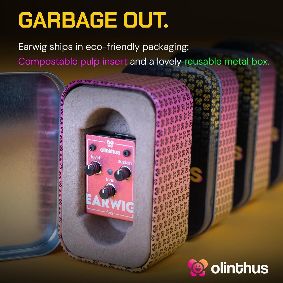 Olinthus オリンサス エフェクター ファズ Earwig [入出力用ブレ