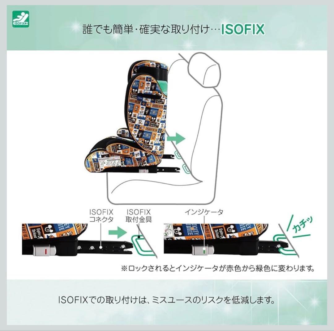 ジュニアシートマムズキャリー ミッキー キャンプ チャイルドシート