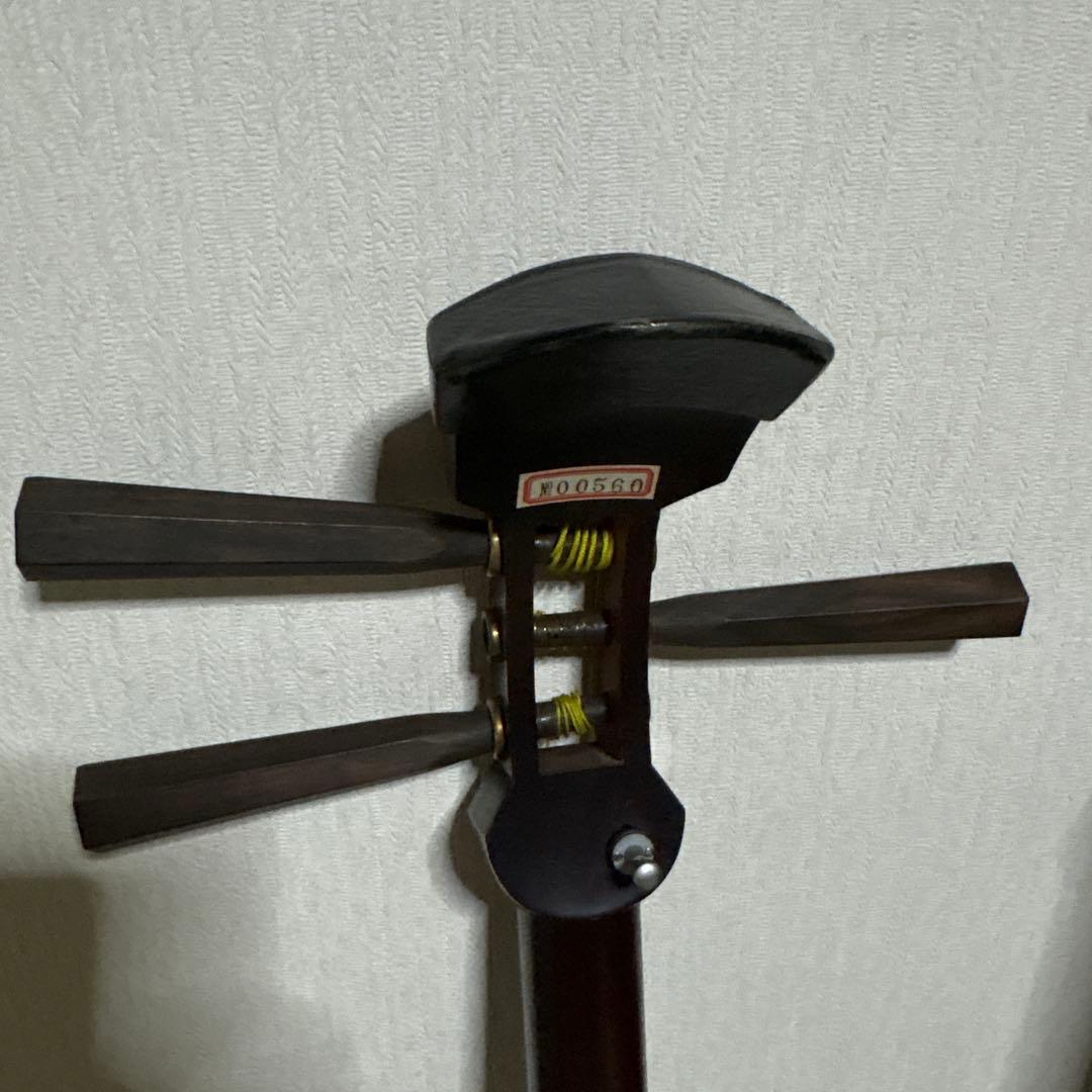 三味線　東さわり　和楽器　バチ　撥　弦　駒　ハードケース　民謡　べっこう風撥