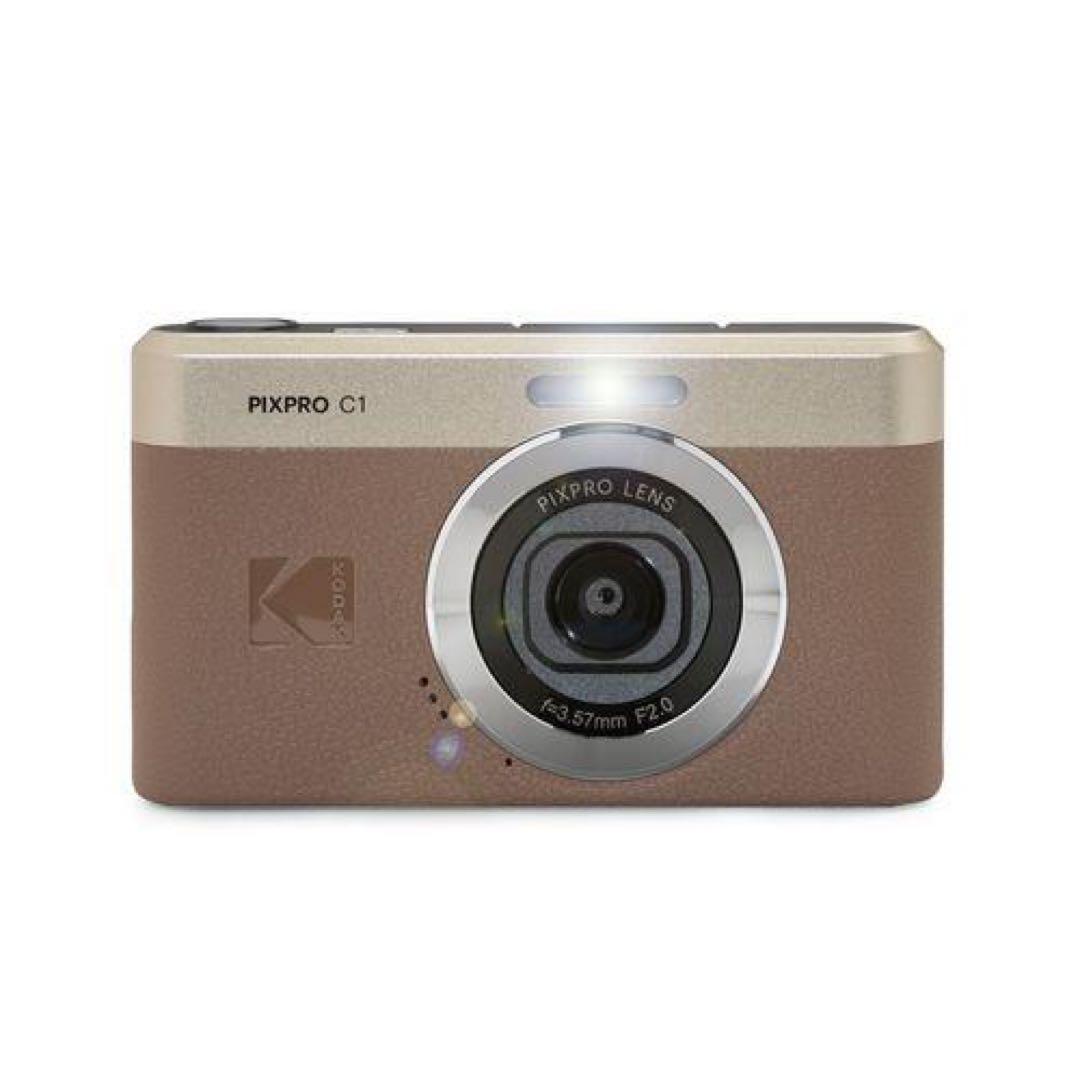 KODAKコダックPIXPRO C1 ブラウンカメラ